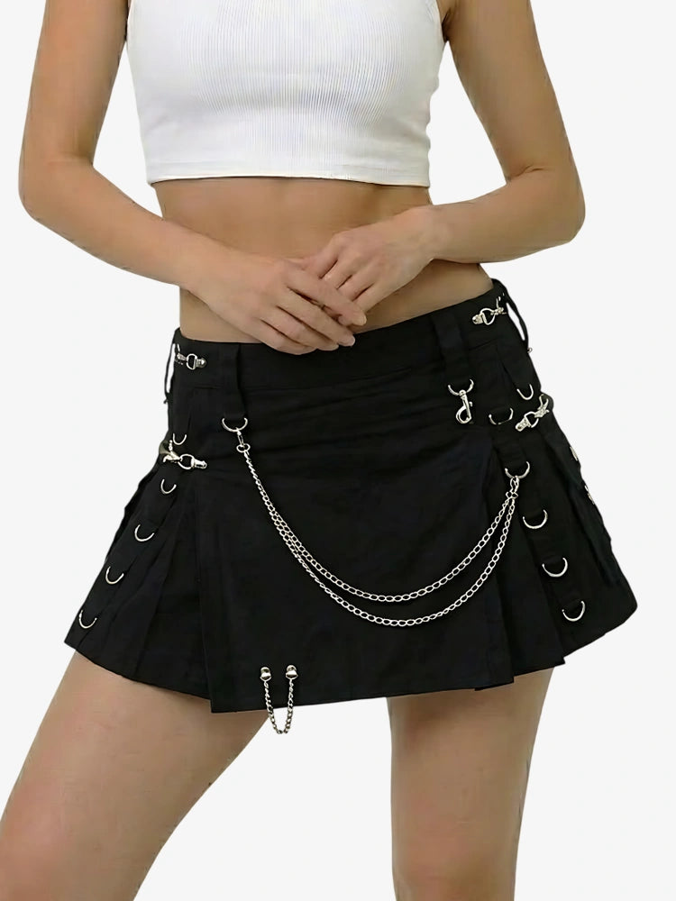 Women Grand Gothic Utility Kilt