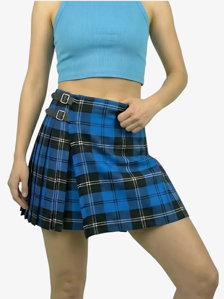 Women Ramsay Blue Tartan Kilt